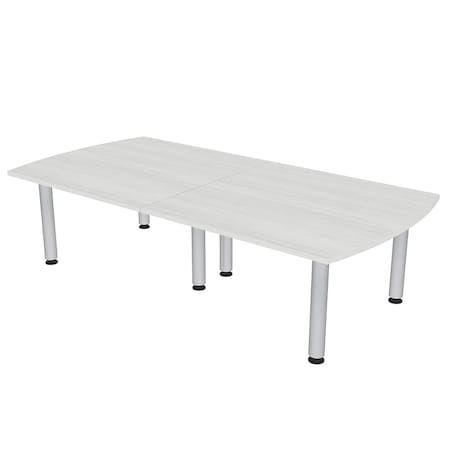Skutchi Designs 45 in W, 96 in L, 29 in H, Engineered Wood Top, White HAR-AREC-46X93-PT-WC